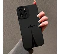 Custodia per telefono con foro di precisione e bordo dritto, verniciata di nero, anti-caduta, P14 Pro Max 3D P13 cartoni animati P11 verniciata P12 anti-caduta XR cartoni animati 78 GES2, compatibile 