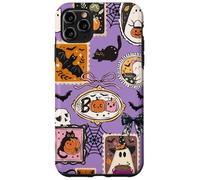 Custodia per telefono con francobollo retrò di Halloween Spookie Cutie Custodia per iPhone 11 Pro Max