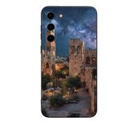 Custodia per telefono con immagine della città vecchia di Gerusalemme Night Israel, compatibile con Samsung S23/Plus/Ultra custodia protettiva carina per cellulare