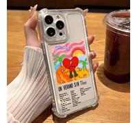 Custodia per telefono con logo del coniglio X 100pre, compatibile con 16e, 16, 15, 14, 13, 12, 11, Mini, Pro, Max, X, XR, XSMax, 8 Plus, anti-trasparente - compatibile con custodia per iPhone 17, cust