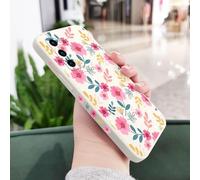 Custodia per telefono con motivo per Huawei P50 P40 P30 P20 Nova 10 10SE 9 9SE Mate 50 50E 40 30 20 Pro Lite P Smart 2021 Y7A Cover, Bianco 2, per Y7A
