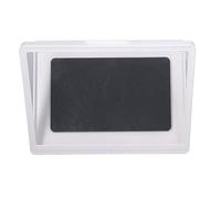 Custodia per telefono con schermo touch impermeabile e antifog, supporto per telefono da doccia a montaggio a parete, scatola di conservazione per tablet da bagno sigillata con pro (9802W Bianco)
