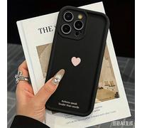 Custodia per telefono di lusso leggero alla moda con stampa UV a forma di cuore e proverbio inglese "Le azioni parlano più forte delle parole", bordo rialzato, copertura completa, antiurto, compatibil