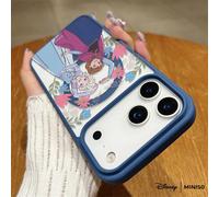 Custodia per telefono Disney Frozen con design floreale a tema Anna ed Elsa, accessorio vibrante e fantasioso per principesse Disney, compatibile con iPhone, idea regalo per la fidanzata, moda autunna