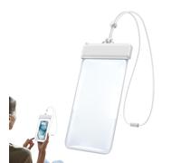 Custodia per telefono impermeabile per immersioni libere, borsa impermeabile per smartphone, borsa di trasporto grande capacità touch screen per nuoto spiaggia piscina rafting crociera