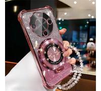 Custodia per telefono in cristallo glitterato di lusso compatibile con 6/7/8/X/XS/XR/11/12/13/14/15/16/16e, Galaxy S22/23/24/25/S24 FE/S25 EDGE, A04/05/06/A07/A14/A15/A16/A17/A24/A25/A34, Redmi Note 9