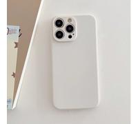 Custodia per telefono in materiale antiurto con bordo dritto beige, compatibile con Apple 17/ 17 Pro/ 17 Pro Max/ Air/16/15/14/13, S25 Ultra/S24 Ultra/S23 Ultra/A07/A17, Redmi, VIVO, OPPO IPhone X/XS,