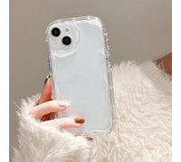 Custodia per telefono in materiale trasparente con texture cremosa, colore unito, antiurto, compatibile con 16/ 15 XR /7/8 15 Pro Max/12 Pro Max/13 Pro Max/14 Pro Max 13 14 11 12 P14 P11 Soft Shell P1