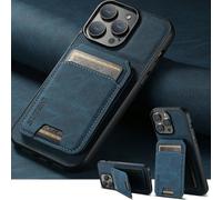 Custodia per telefono in pelle PU con supporto, porta carte di credito, compatibile con 17 Pro Max 16 Plus 15 14 13 12 11, Galaxy S26 S25 Ultra S24 S23 S22, Pixel 9 Pro XL 8A 7 / Nero/Marrone/Blu/Viol