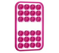 Custodia per telefono in silicone a doppia ventosa | Supporto per telefono con ventosa adesiva - Supporto con specchio per doccia, parete posteriore, auto, uomo donna guida