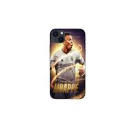 Custodia per telefono - Maniacase - iPhone 14 Plus - Kylian Mbappe - Nero - Silicone morbido