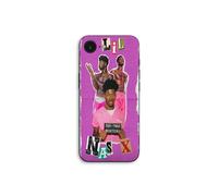 Custodia per telefono - MANIACASE - iPhone 17 - Silicone TPU - Nero - Motivo Lil Nas X Montero