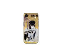 Custodia per telefono - MANIACASE - iPhone SE 2024 - Vinicius JR - Nero - Morbida