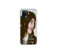 Custodia per telefono - MANIACASE - Oppo A94 - Silicone TPU - Billie Eilish Ufficiale - Nero