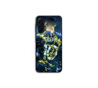 Custodia per telefono - MANIACASE - Samsung Galaxy A37 - Silicone TPU - Design Kylian Mbappé PSG - Nero