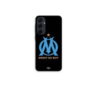 Custodia per telefono - MANIACASE - Samsung galaxy A55 - Logo OM Olympique di Marsiglia - Silicone - Nero