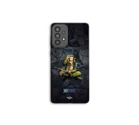 Custodia per telefono - MANIACASE - Samsung Galaxy A72 - Silicone TPU - One Piece Zoro - Nero