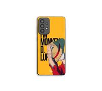 Custodia per telefono - MANIACASE - Samsung Galaxy A73 - One Piece - Monkey Luffy - Silicone TPU