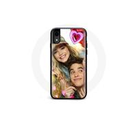 Custodia per telefono - Mía Cáceres - Iphone XR - Design unico - Morbida - Nera