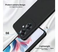 Custodia per telefono nera compatibile con Oppo A6 Pro 4G/5G, F31, Reno14, Reno14 F, A5 Pro (Internazionale), A5x, A5 (2025), A3X 4G, A40, A40M, A60 5G, A60, A80 5G, A98, A58 4G, 15 Pro 5G, 15, C71, C