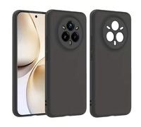 Custodia per telefono nera opaca compatibile con Realme 15/GT 7/GT 7T/Realme 14 Pro/V 60 Pro/C75/14x/14 Pro+/V50s/Q3 5G/Narzo 50 Pro/Narzo 60 Pro/Narzo 70 5G/Narzo 70 Pro 5G/Narzo 70x/GT Master/C67 5G