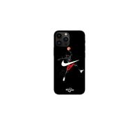Custodia per telefono - Nike - Iphone 13 Pro Max - Morbida - Silicone - Logo nero