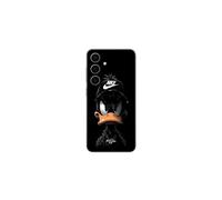 Custodia per telefono - Nike - Samsung Galaxy S24 - Morbida - Silicone - Nera