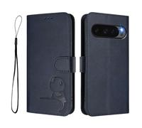 Custodia per telefono per Google Pixel 10 5G Global/Pixel 10 Pro 5G Global/Pixel 9 5G Global/Pixel 9 Pro 5G 6.3, in pelle PU, portafoglio con blocco RFID, porta carte di credito, blu