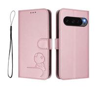 Custodia per telefono per Google Pixel 10 5G Global/Pixel 10 Pro 5G Global/Pixel 9 5G Global/Pixel 9 Pro 5G 6.3, in pelle PU, portafoglio con blocco RFID, porta carte di credito, rosa