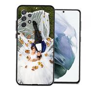 Custodia per telefono personalizzata personalizzata per Samsung Galaxy A32 5G con foto testo nome cover personalizzata per telefono regali per donne uomini compleanni madri padri San Valentino regali