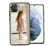 Custodia per telefono personalizzata personalizzata per Samsung Galaxy A71 4G con foto testo nome cover personalizzata regali per donna uomo compleanno festa della mamma papà San Valentino regali