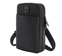 Custodia per Telefono Porta per Cellulare in Oxford da Cintura con Tracolla per