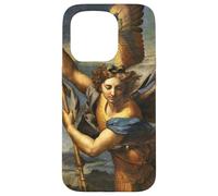 Custodia per telefono raffigurante l'Arcangelo Michele Satana di Raffaello Custodia per iPhone 15 Pro