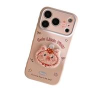 Custodia per telefono stereoscopica animale del fumetto peluche per iPhone 17/15/16pro/13promax/12/11 (03,16)