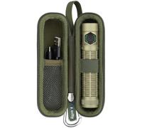 Custodia per torcia OLIGHT BatonUltra/Baton4 Pro/Streamlight Wedge/WUBEN C3 EDC, custodia protettiva da viaggio rigida, solo scatola