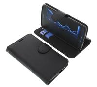 Custodia per TP-Link Neffos C5 Book-Style Protettiva Cellulare a Libro Nero