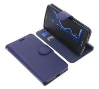 Custodia per TP-Link Neffos C5 Book-Style Protettiva Cellulare Libro Blu