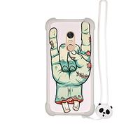 Custodia per TP-Link NEFFOS X1 Custodia Bordo del Silicone + PC Card Stand Case Cover La Notte splende SZ