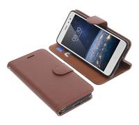 Custodia per TP-Link Neffos X1 Lite Book-Style Protettiva Cellulare Libro Braun