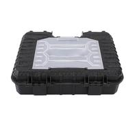 Custodia per trapano elettrico per trapani da 12 V 16,8 V, scatola organizer portatile con manico e coperchio superiore, 28,3 x 24 x 8,2 cm, regalo per la festa del papà da figlia figlio- stile a