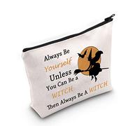 Custodia per trucco da strega regali da stregoneria regalo da donna Wicca borsa cosmetica per amante della stregoneria donna roba da strega, Strega degli Stati Uniti, Borsa cosmetica