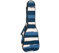 Custodia per ukulele, 58,4 cm, imbottitura con piume di uccello colorate, custodia per il trasporto e manico spesso, Multicolore 08, 25.9x9x3.1in/66x23x8cm, Organizer per borse