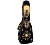 Custodia per ukulele, 58,4 cm, motivo puzzle con imbottitura e manico spesso, Multicolore 10., 25.9x9x3.1in/66x23x8cm, Organizer per borse