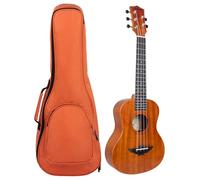 Custodia per ukulele, borsa per ukulele da 53 a 66 cm, impermeabile, morbida borsa imbottita in cotone con cinghie regolabili, zaino per ukulele con tasca grande capacità, regalo ideale per gli amanti