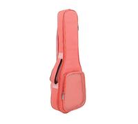 Custodia per ukulele con tasca laterale trasparente, 58 cm, per chitarra piccola, in cotone, borsa per ukulele