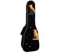 Custodia per ukulele da concerto con bellissime libellule senza cuciture modello morbido spesso imbottito ukulele zaino 10 mm di spessore imbottitura in spugna, Multicolore 10., 25.9x9x3.1in/66x23x8cm