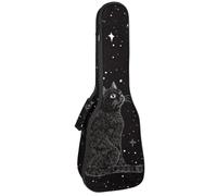 Custodia per ukulele da concerto con bellissime libellule senza cuciture modello morbido spesso imbottito ukulele zaino 10 mm di spessore imbottitura in spugna, Multicolore 09, 25.9x9x3.1in/66x23x8cm