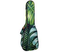 Custodia per ukulele da concerto da 58,8 cm, con vari fiori, borsa imbottita con scomparti e spallacci, Multicolore 06, 25.9x9x3.1in/66x23x8cm, Organizer per borse