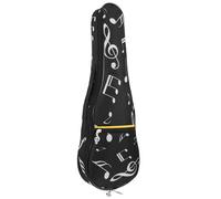 Custodia per Ukulele Nera in Oxford Tracolla e Manici | Strumenti a Quattro Corde e Piccoli Modelli, Viaggio e Concerti, Design Elegante per Musicisti