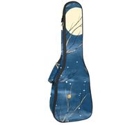 Custodia per ukulele St Patrick Day Green Shamrocks and Horseshoes, borsa imbottita per ukulele da concerto da 58 cm, impermeabile e durevole, Multicolore 02, 25.9x9x3.1in/66x23x8cm, Organizer per